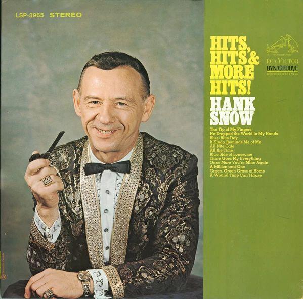Capa do álbum "Hits, Hits & More Hits", de Hank Snow