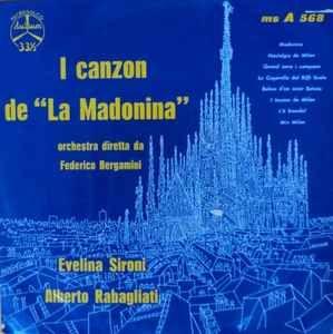 Portada de Álbum "i Canzon de "la Madonina"", de Alberto Rabagliati