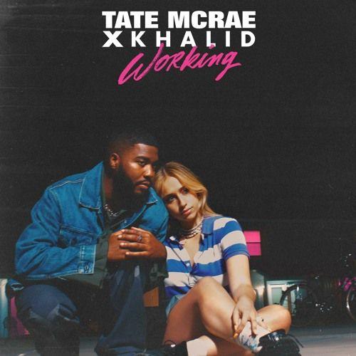 Capa do álbum "working", de Tate McRae