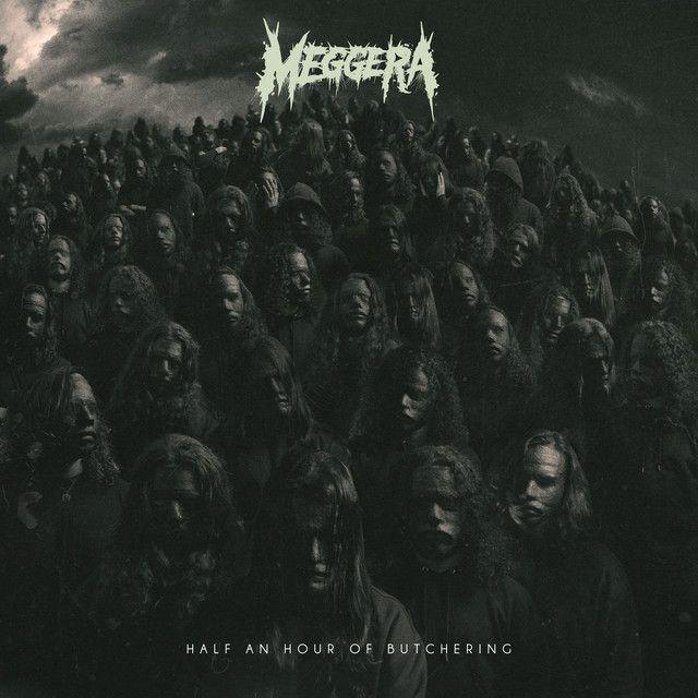 Portada de Álbum "Half An Hour Of Butchering", de Meggera