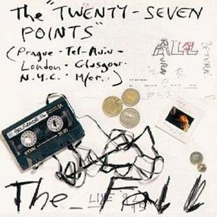 Portada del álbum "The Twenty Seven Points", de The Fall