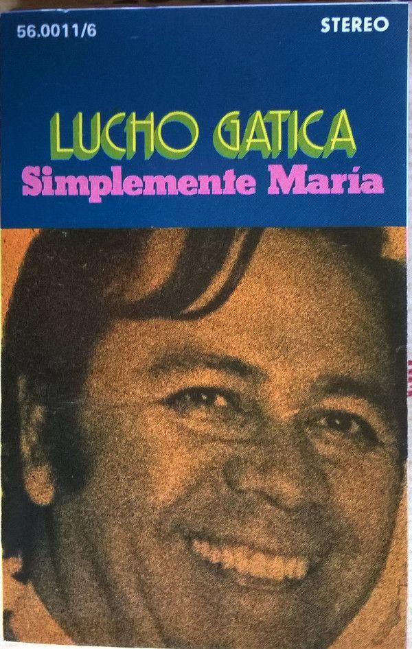 Portada del álbum "Simplemente María", de Lucho Gatica