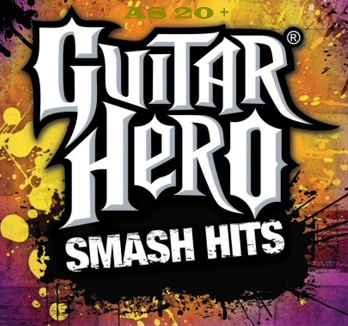 Portada de Álbum "As 20 + Smash Hits", de Guitar Hero