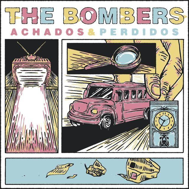 Capa do Single/EP "Achados & Perdidos", de The Bombers
