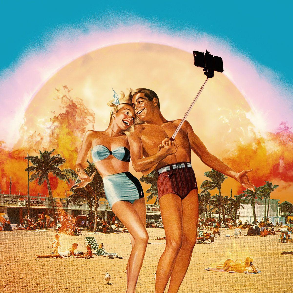 Portada de Álbum "Crashing Into The Sun", de Hey Geronimo