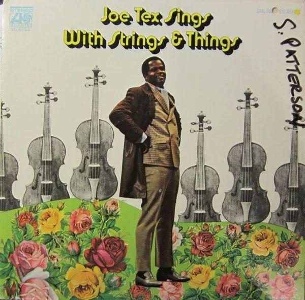 Capa do Álbum "Joe Tex Sings With Strings & Things", de Joe Tex