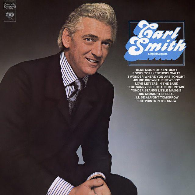 Portada de Álbum "Carl Smith Sings Bluegrass", de Carl Smith