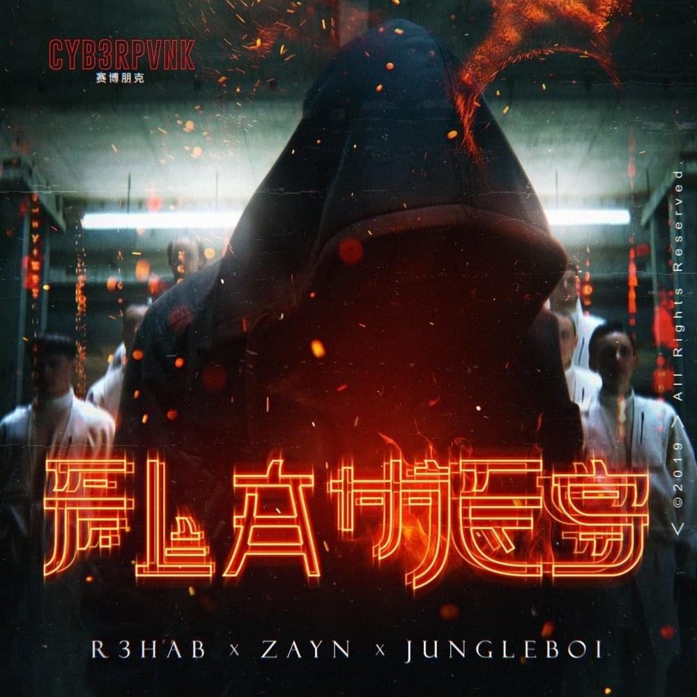 Capa do Single/EP "Flames", de ZAYN