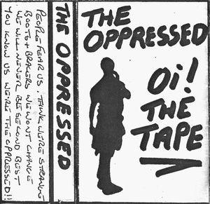 Portada de Álbum "Oi! The Tape ", de The Oppressed
