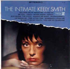 Album cover of "The Intimate Keely Smith" by Keely Smith