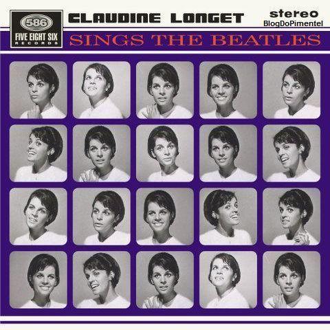 Album cover of "Sings The Beatles" by Claudine Longet