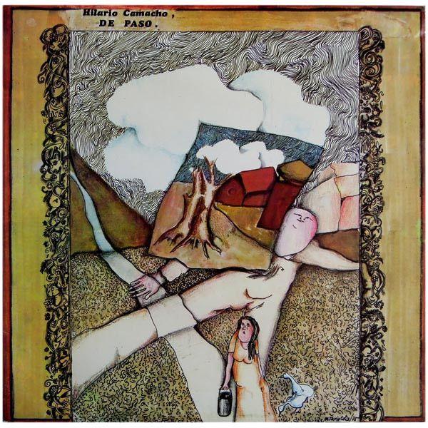 Capa do Álbum "De Paso", de Hilario Camacho