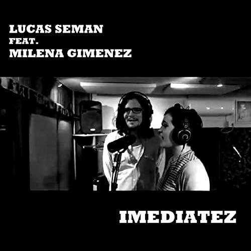 Portada de Sencillo/EP "Imediatez", de Lucas Seman