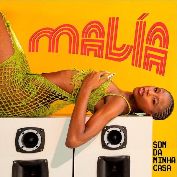 Capa do Álbum "Som da Minha Casa", de Malía