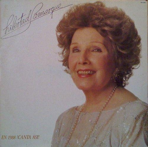 Capa do Álbum "En 1988! Canta Asi!", de Libertad Lamarque