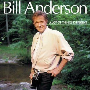 Portada de Álbum "A Lot Of Things Different", de Bill Anderson