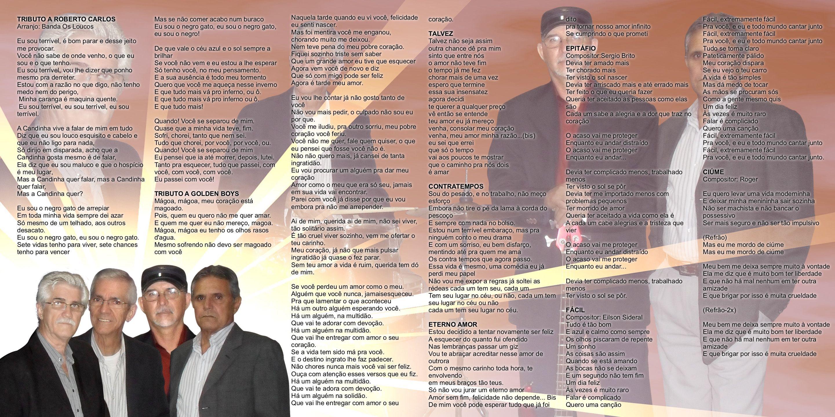 Portada de Álbum "Ontem, Hoje e Sempre", de Banda Os Loucos