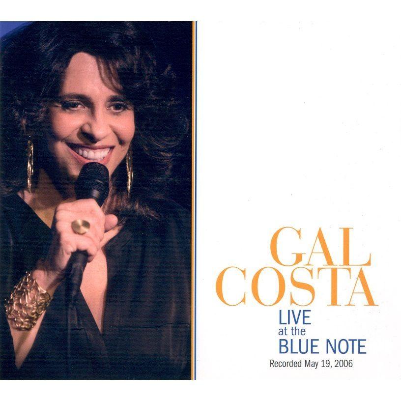 Capa do Álbum "Live At The Blue Note", de Gal Costa