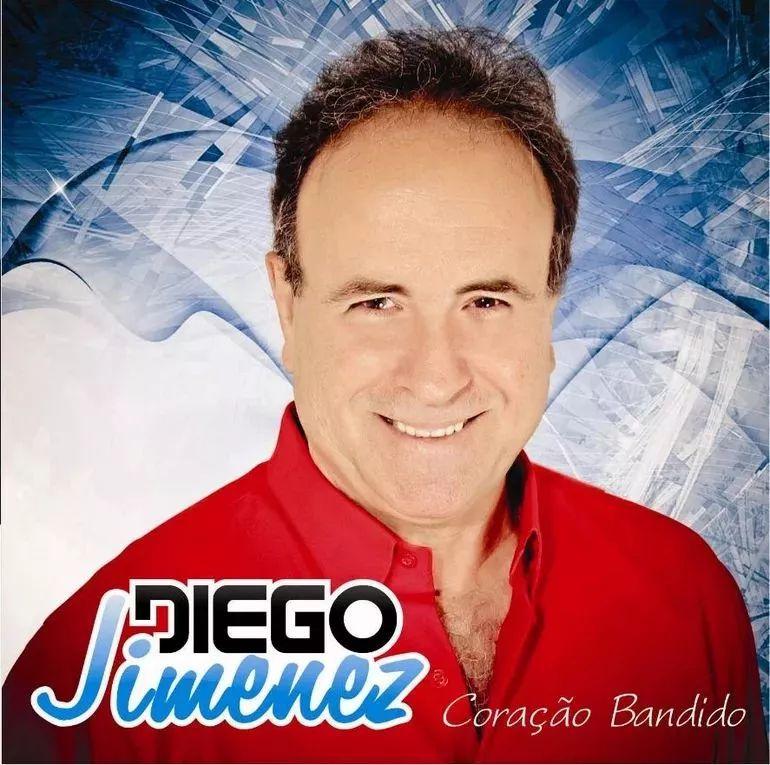 Portada de Álbum "Coração Bandido", de Diego Jiménez