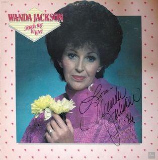 Capa do álbum "Teach Me to Love", de Wanda Jackson