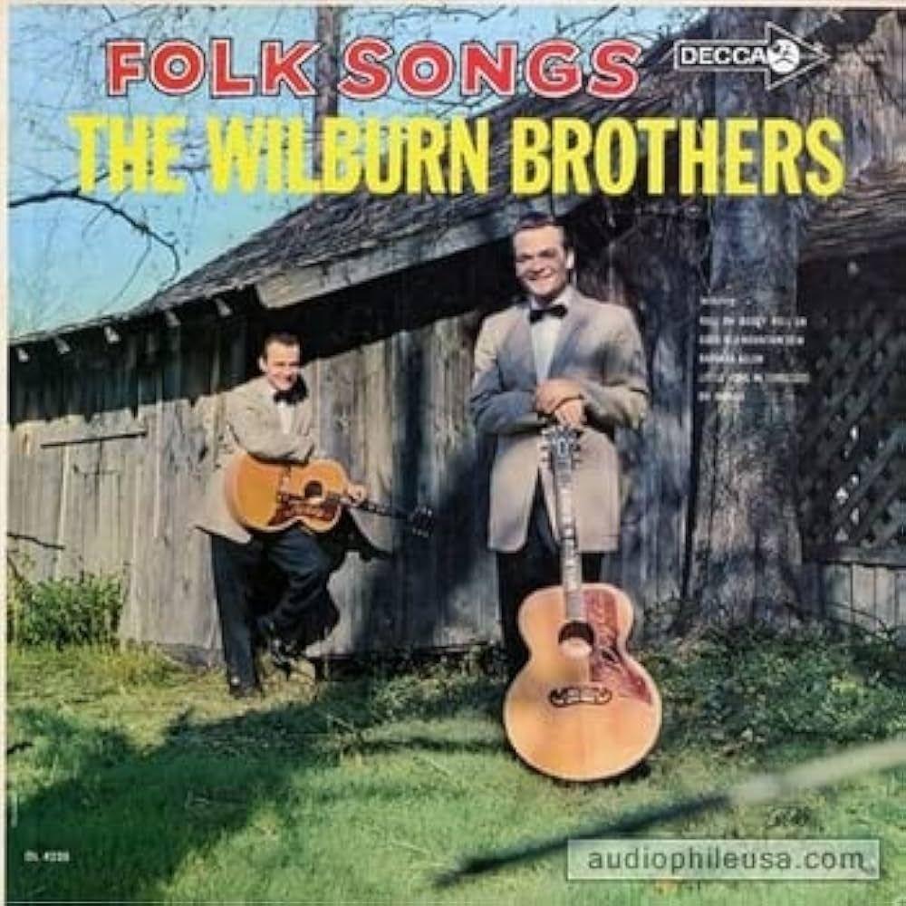 Portada de Álbum "Folk Songs", de Wilburn Brothers