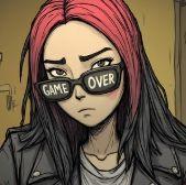 Portada de Sencillo/EP "Game Over", de Aléxia Oficial