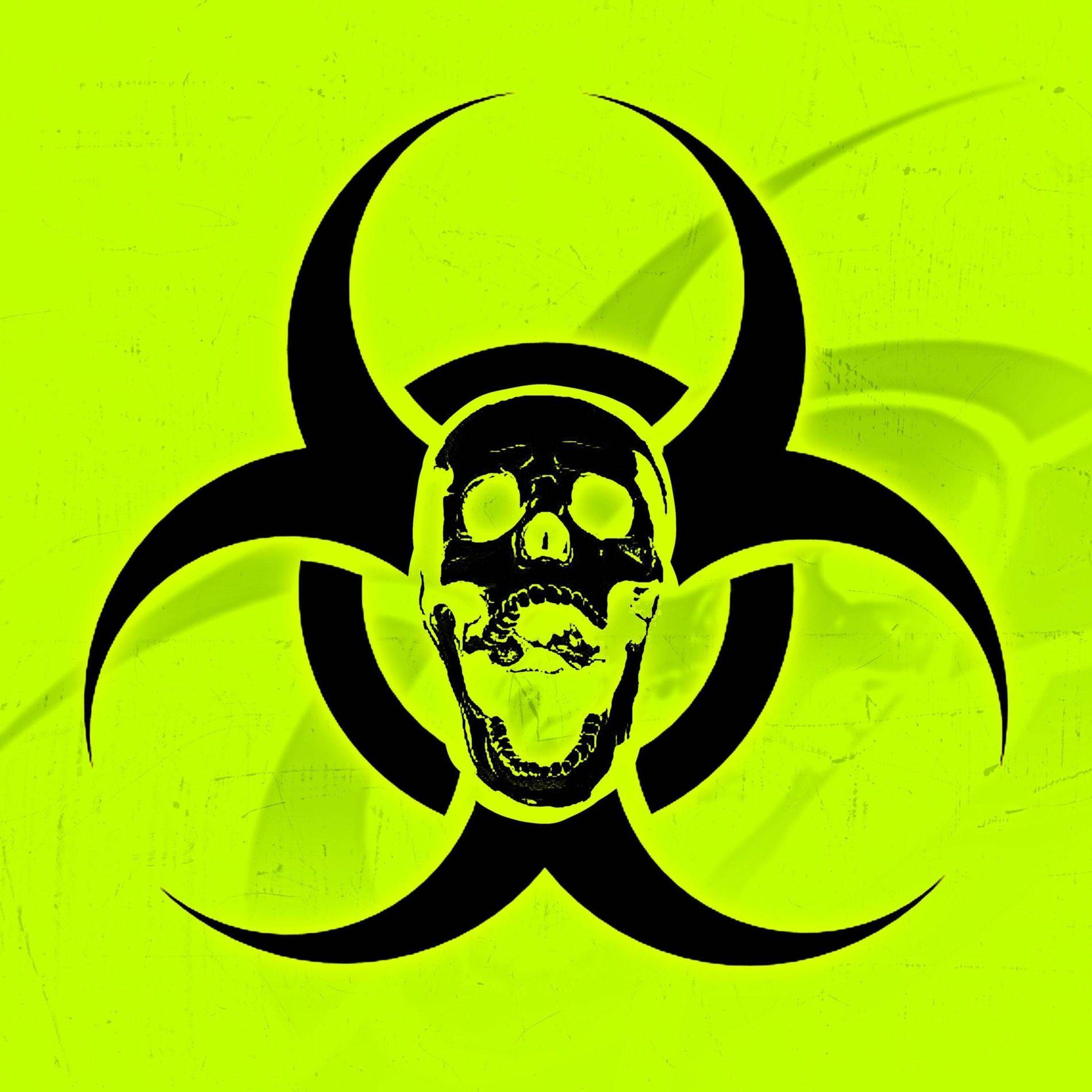 Portada del álbum "BIOHAZARD", de Trash Poll