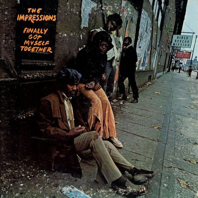 Capa do Álbum "Finally Got Myself Together", de The Impressions