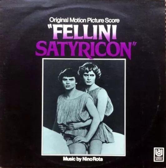 Portada de Álbum "Fellini Satyricon", de Nino Rota