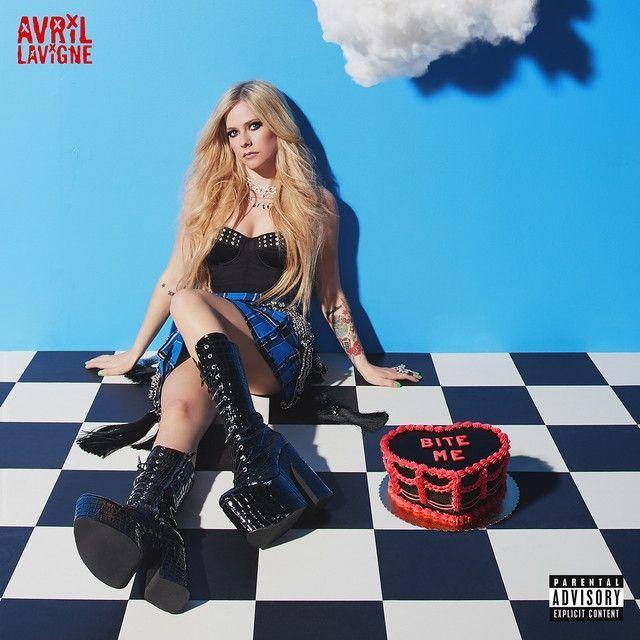 Portada del álbum "Bite Me", de Avril Lavigne