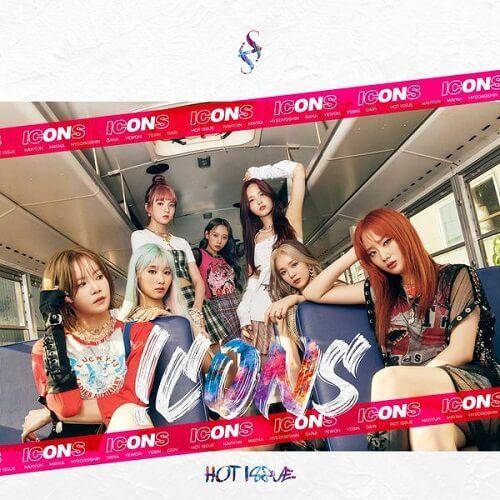 Portada de Sencillo/EP "ICONS", de Hot Issue