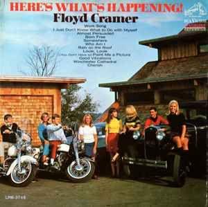 Capa do álbum "Here's What's Happening!", de Floyd Cramer