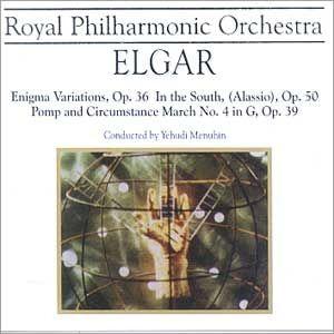Capa do Álbum "Royal Philharmonic Orchestra", de Elgar