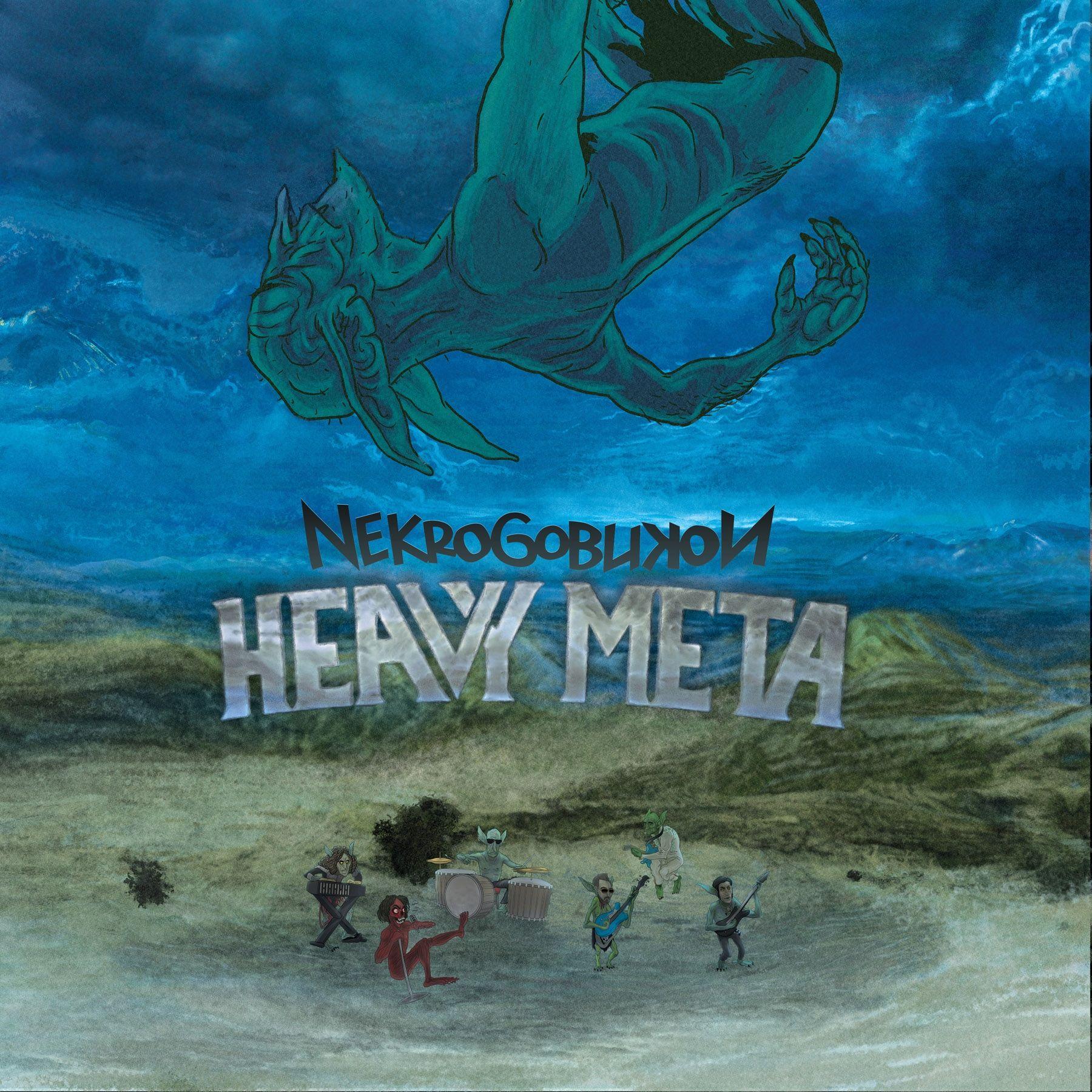 Portada de Álbum "Heavy Meta", de Nekrogoblikon