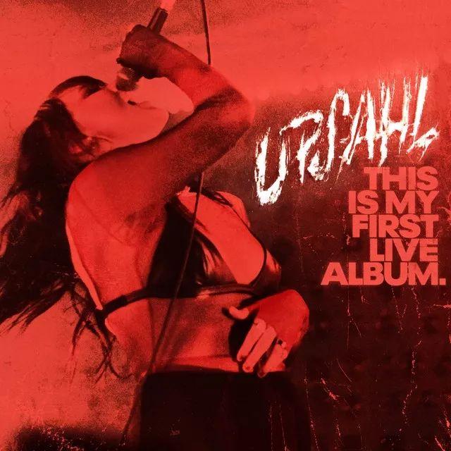 Capa do Álbum "This Is My First Live Álbum ", de UPSAHL