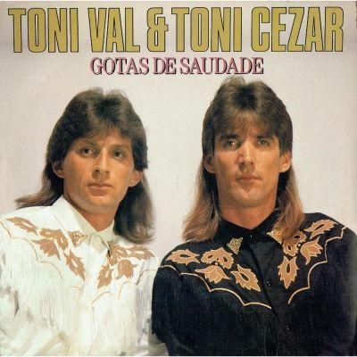 Portada de Álbum "Gotas de Saudade", de Toni Val e Toni Cezar