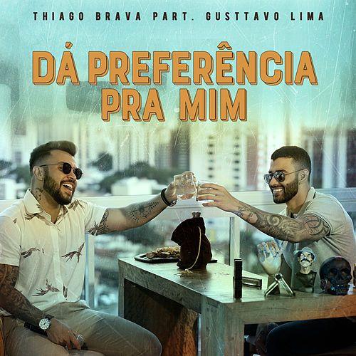 Capa do Single/EP "Dê Preferência Pra Mim", de Thiago Brava