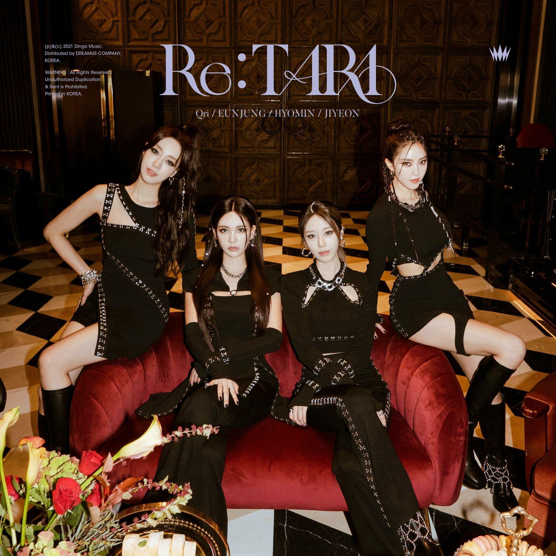 Portada del álbum "Re:T-ARA", de T-ARA