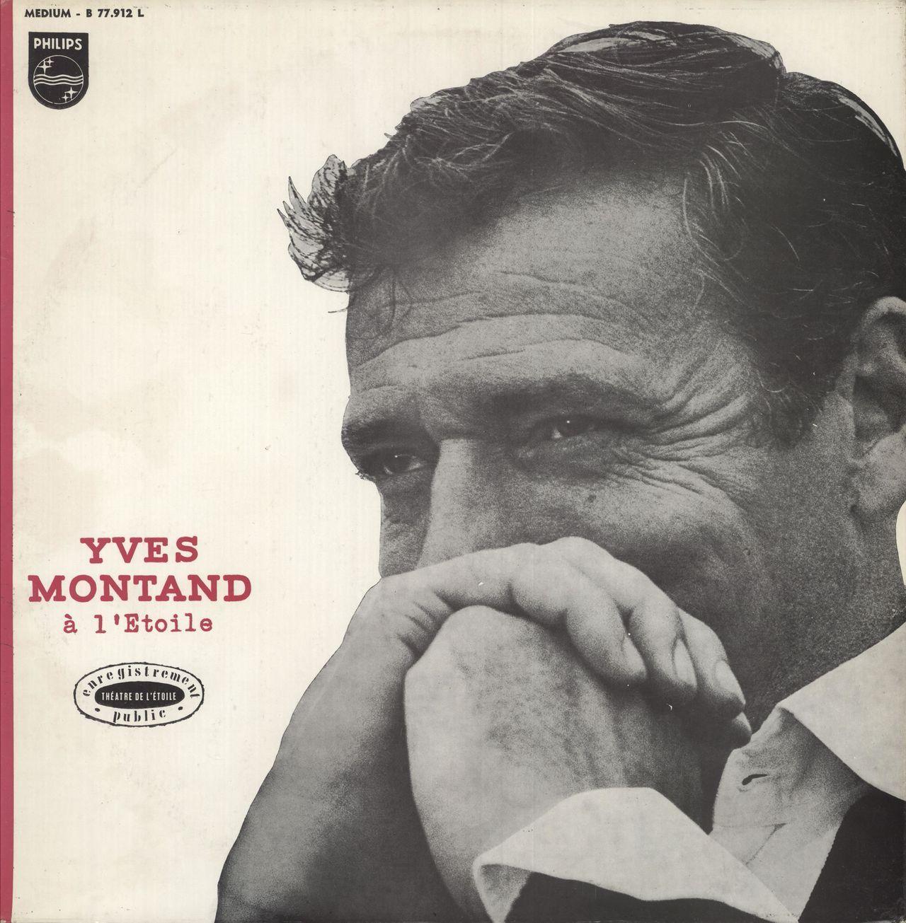 Portada de Álbum "À L'Étoile", de Yves Montand