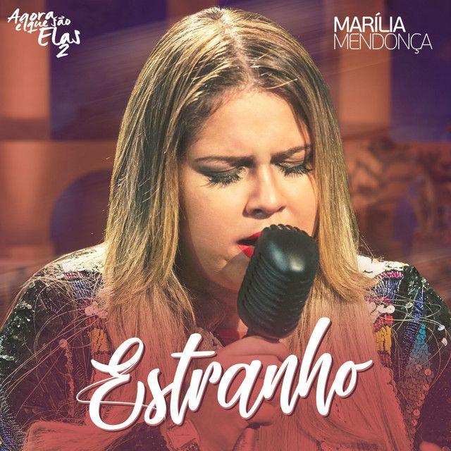 Capa do álbum "Estranho", de Marília Mendonça