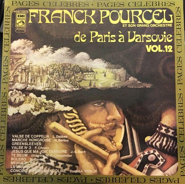 Album cover of "De Paris a Varsovie" by Franck Pourcel