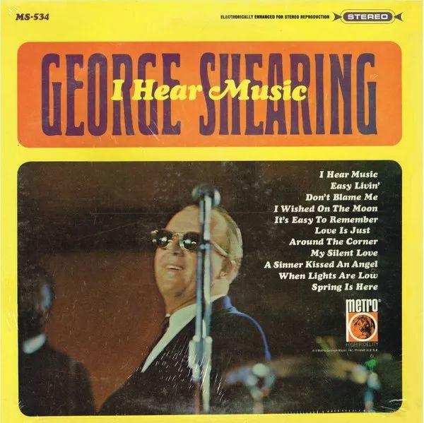 Portada de Álbum "I Hear Music", de George Shearing