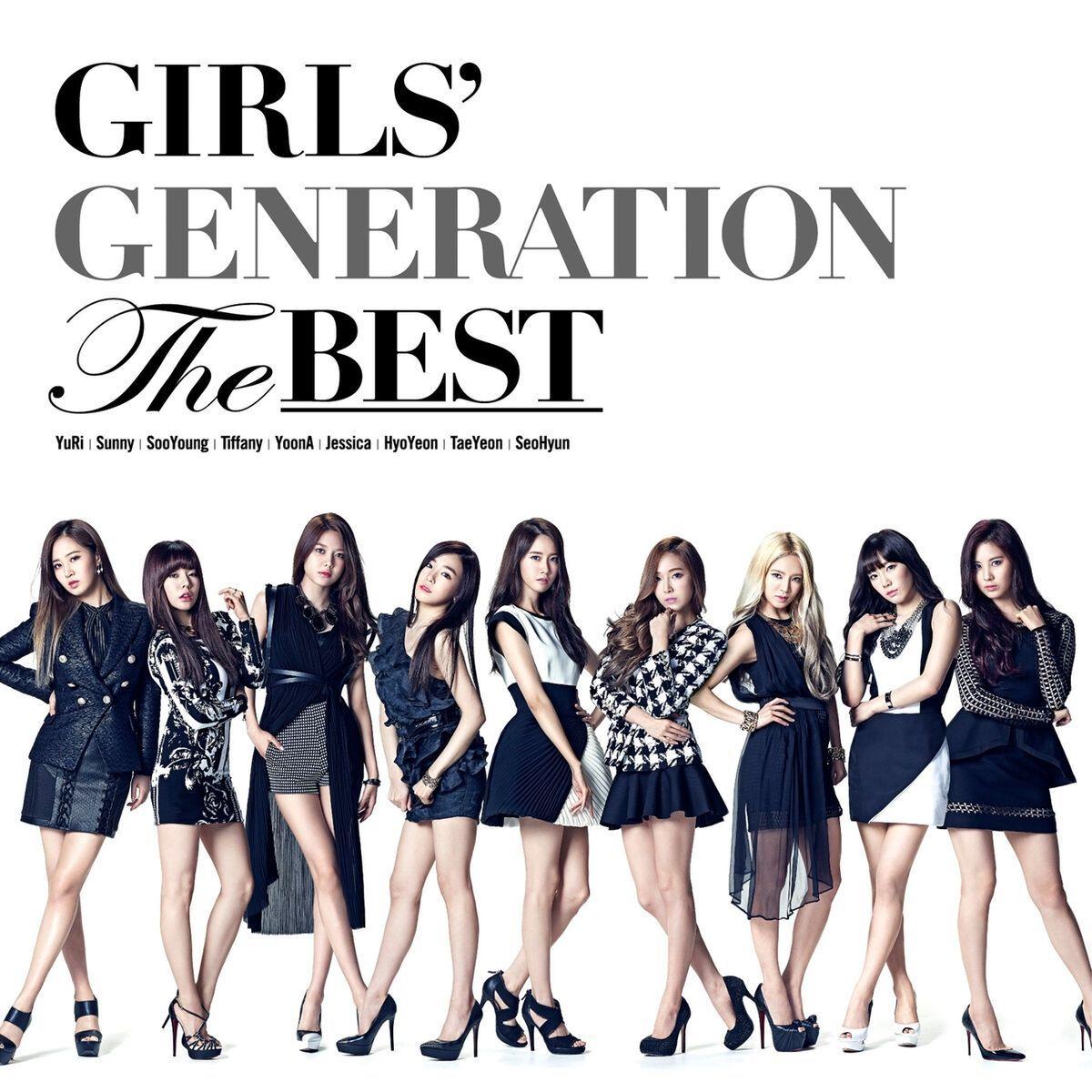 Portada de Álbum "The Best", de Girls' Generation
