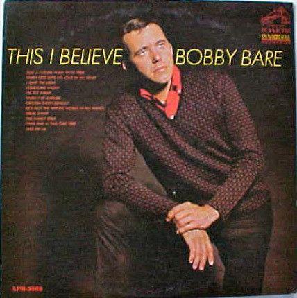 Portada del álbum "This I Believe", de Bobby Bare
