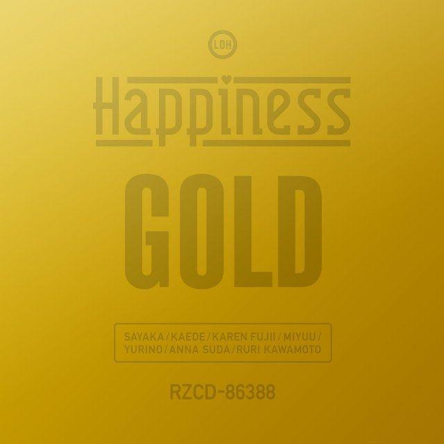 Capa do Single/EP "GOLD", de Happiness