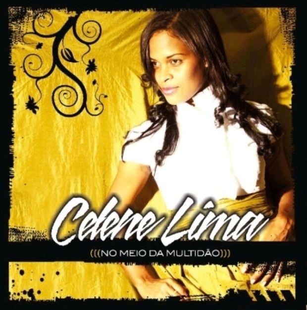 Capa do Álbum "No Meio da Multidão", de Celene Lima