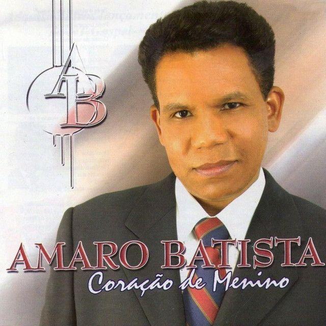 Capa do Álbum "Coração de Menino ", de Amaro Batista