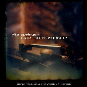 Portada de Álbum "Created To Worship", de Rita Springer