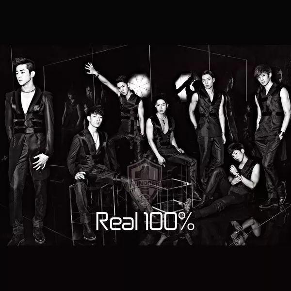 Capa do Single/EP "Real 100", de 100%