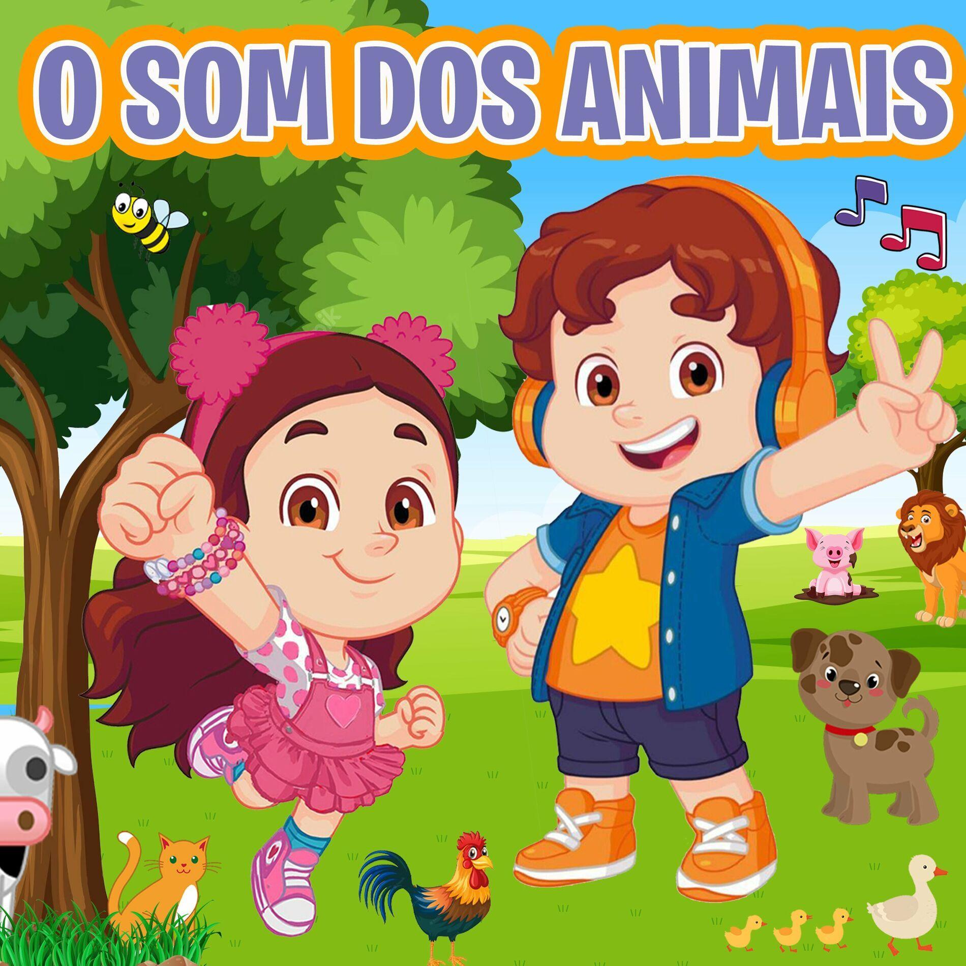 Portada de Sencillo/EP "O Som dos Animais", de Maria Clara e JP